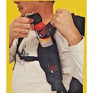 Counter Assault Bear Spray Holster Holds 8-10 oz. Canister Wear in Multiple Ways